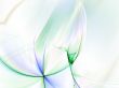 Blending Strands Abstract Background