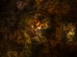 Blending Golds Abstract Background