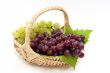 Basket with Grapes