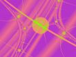 an abstract design