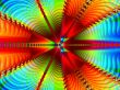 an abstract design