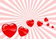 Glass hearts