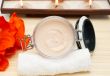 Relaxing spa scene with body products