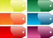 Coloured gift tags