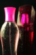 Pink perfume vials
