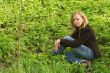 on green grass
