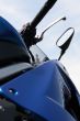 handle bar of motorcycle bottom view.