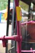 Bus handrail