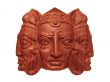 Trimurti wooden mask