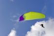 On a parachute as on a swing