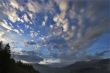 Flying clouds.