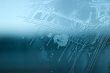 frost on window