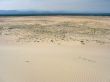 Chara sands. Desert landscape