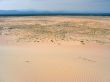 Chara sands. Desert landscape