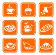 ornate food symbols
