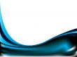 subtle curve blue