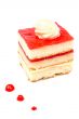 Delicious strawberry cake