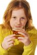 Child is drinking alcohol