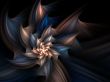 Spiraling Petals Abstract Background