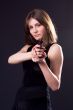lady and gun