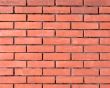 Fine red brick wall background texture