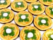St. Patcrick cookies with clover symbols