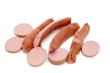 frankfurter on white