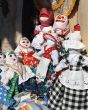Traditional dolls at spring fair.