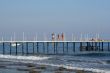 on pier