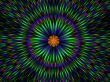 Spikes in Round Abstract Background