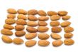 almond on white