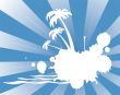 Tropical silhouette