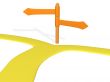 The index with pointers on a fork of road