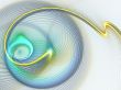 Twisting Threads Abstract Background
