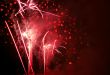 Firework with hearts