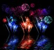 Firework. Illustration