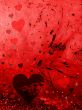 Valentine grunge card