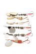 Set of minnow on white