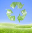 Ecology recycling symbol