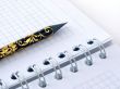 pencil and notebook
