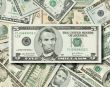 Pile of United States of America Dollar banknotes