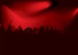 rock red concert