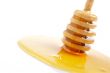 Honey and wooden drizzler