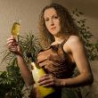 Drinking champagne