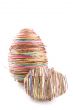 multi colored easter eggs