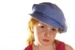 blue hat