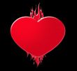 Flaming Heart