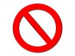Universal Symbol for no