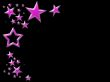 pink star background