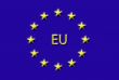 Embossed EU flag